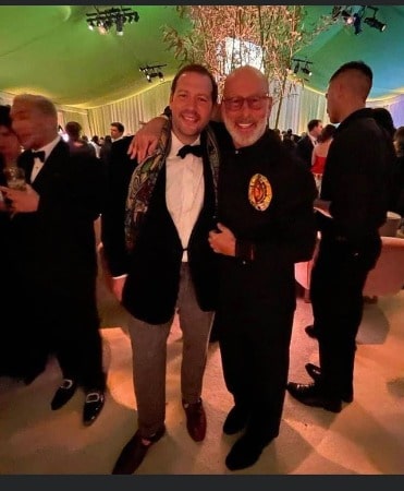 Picture of Matilda Sturridge's Husband, Ollie Rosenblatt and father, Charles Sturridge.